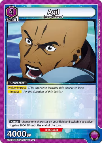 Agil (045) (UEX06BT/SAO-2-045), UEX06BT: Sword Art Online Vol.2 — Union Arena card price