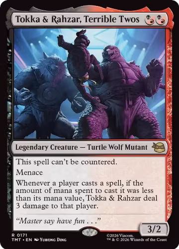 Tokka & Rahzar, Terrible Twos (171), Teenage Mutant Ninja Turtles — Magic card price