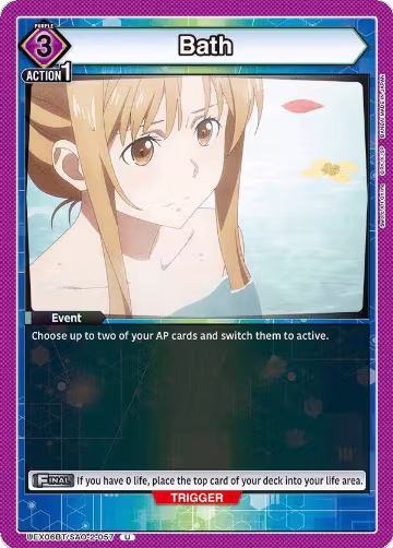 Bath (UEX06BT/SAO-2-057), UEX06BT: Sword Art Online Vol.2 — Union Arena card price