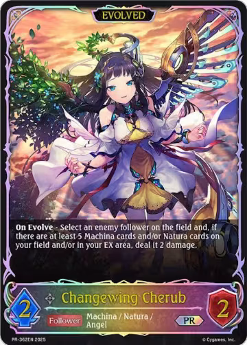 Changewing Cherub (Evolved) (PR-362EN), Shadowverse: Evolve Promo Cards — Shadowverse card price