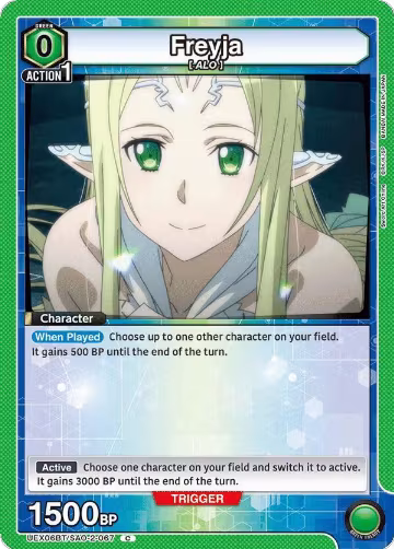 Freyja (UEX06BT/SAO-2-067), UEX06BT: Sword Art Online Vol.2 — Union Arena card price