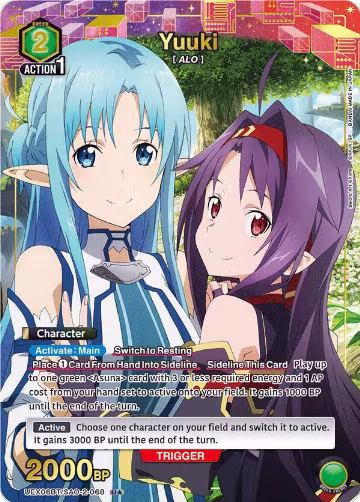 Yuuki (068) (U*) (UEX06BT/SAO-2-068), UEX06BT: Sword Art Online Vol.2 — Union Arena card price