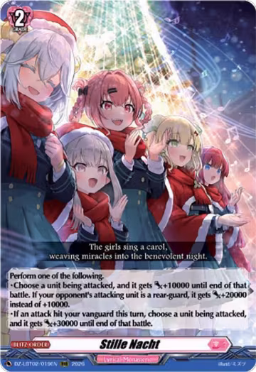 Stille Nacht (DZ-LBT02/019EN), DZ-LBT02: Lyrical Monasterio Season of Wonders — Vanguard card price