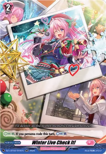 Winter Live Check It! (DZ-LBT02/044EN), DZ-LBT02: Lyrical Monasterio Season of Wonders — Vanguard card price