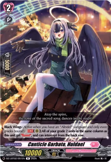 Canticle Garbato, Huldael (DZ-LBT02/051EN), DZ-LBT02: Lyrical Monasterio Season of Wonders — Vanguard card price