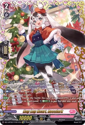 Hop Lop Heart, Rocclark (FFR) (DZ-LBT02/FFR11EN), DZ-LBT02: Lyrical Monasterio Season of Wonders — Vanguard card price