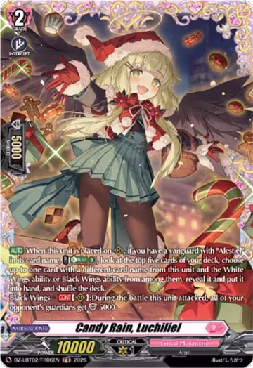 Candy Rain, Luchiliel (FR) (DZ-LBT02/FR06EN), DZ-LBT02: Lyrical Monasterio Season of Wonders — Vanguard card price