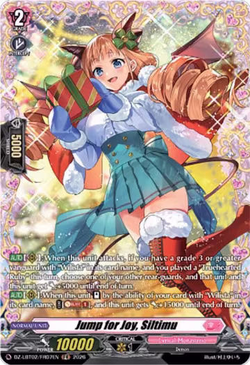 Jump for Joy, Siltimu (FR) (DZ-LBT02/FR07EN), DZ-LBT02: Lyrical Monasterio Season of Wonders — Vanguard card price