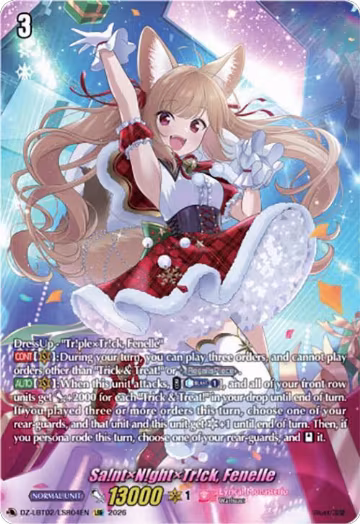 Sa!ntN!ghtTr!ck, Fenelle (LSR) (DZ-LBT02/LSR04EN), DZ-LBT02: Lyrical Monasterio Season of Wonders — Vanguard card price