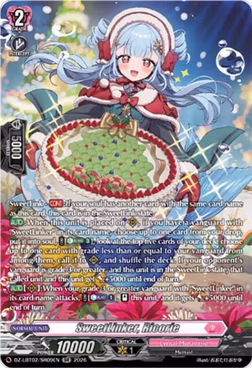 SweetLinker, Ricorie (SR) (DZ-LBT02/SR09EN), DZ-LBT02: Lyrical Monasterio Season of Wonders — Vanguard card price