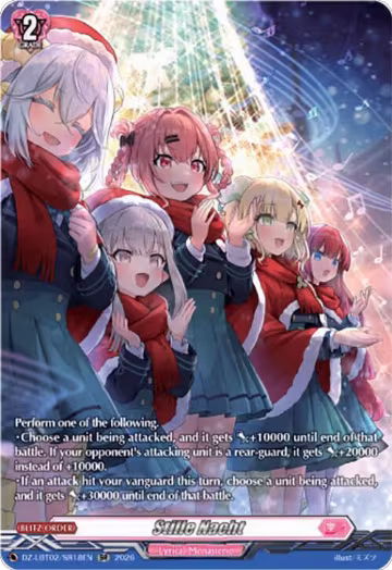 Stille Nacht (SR) (DZ-LBT02/SR18EN), DZ-LBT02: Lyrical Monasterio Season of Wonders — Vanguard card price