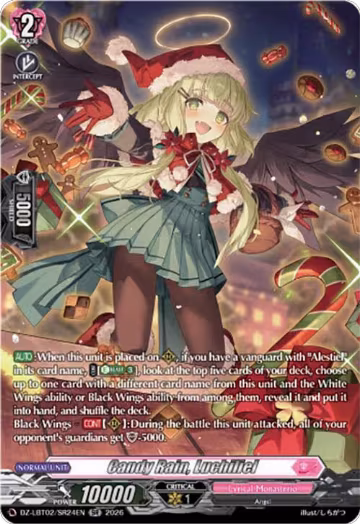 Candy Rain, Luchiliel (SR) (DZ-LBT02/SR24EN), DZ-LBT02: Lyrical Monasterio Season of Wonders — Vanguard card price