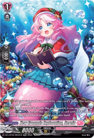 New Grounds Exploration, Sereia (SR) (DZ-LBT02/SR34EN), DZ-LBT02: Lyrical Monasterio Season of Wonders — Vanguard card price