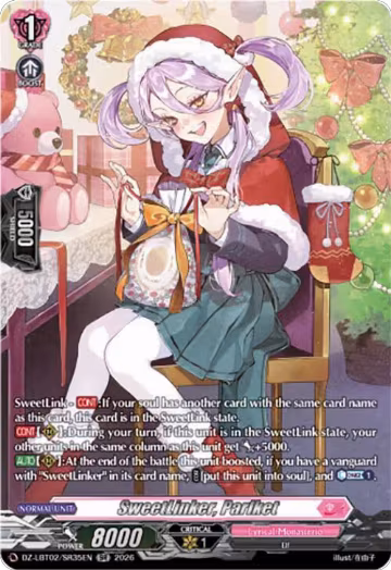 SweetLinker, Parlket (SR) (DZ-LBT02/SR35EN), DZ-LBT02: Lyrical Monasterio Season of Wonders — Vanguard card price