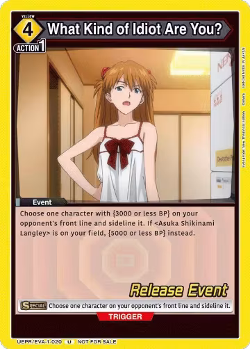 Evangelion: New Theatrical Edition Release Event Cards — Union Arena set prices
