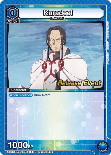 Kuradeel (UEPR/SAO-2-016), UEX06BT: Sword Art Online Vol.2 Release Event Cards — Union Arena card price