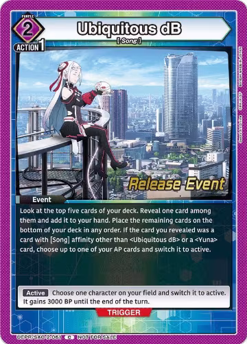 Ubiquitous dB (UEPR/SAO-2-061) — card price