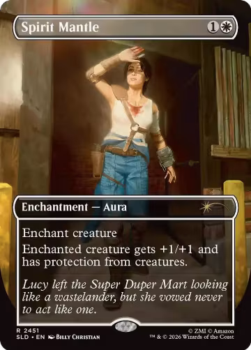 Spirit Mantle (2451), Secret Lair Drop Series — Magic card price