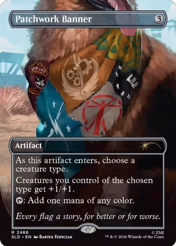Patchwork Banner (2466), Secret Lair Drop Series — Magic card price