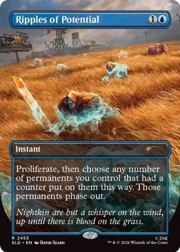 Ripples of Potential (2453), Secret Lair Drop Series — Magic card price