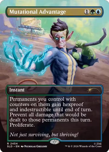 Mutational Advantage (2454), Secret Lair Drop Series — Magic card price