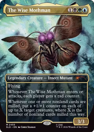The Wise Mothman (2455), Secret Lair Drop Series — Magic card price
