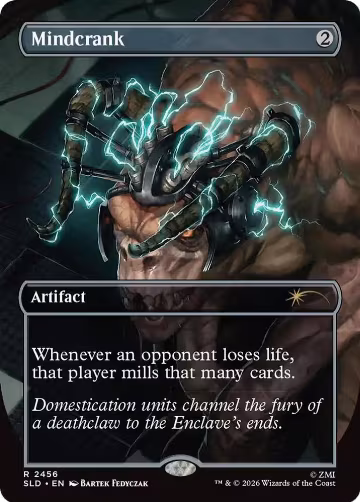 Mindcrank (2456) (2456), Secret Lair Drop Series — Magic card price