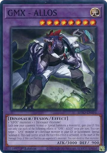 GMX - ALLOS (BPRO-EN094), Burst Protocol — Yu-Gi-Oh! card price