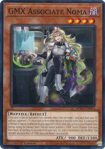 GMX Associate Noma (BPRO-EN092), Burst Protocol — Yu-Gi-Oh! card price