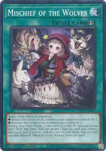 Mischief of the Wolves (BPRO-EN083), Burst Protocol — Yu-Gi-Oh! card price