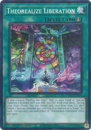 Theorealize Liberation (BPRO-EN058), Burst Protocol — Yu-Gi-Oh! card price