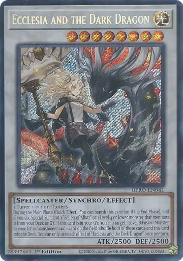 Ecclesia and the Dark Dragon (BPRO-EN041), Burst Protocol — Yu-Gi-Oh! card price