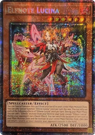 Elfnote Lucina (Starlight Rare) (BPRO-EN010), Burst Protocol — Yu-Gi-Oh! card price