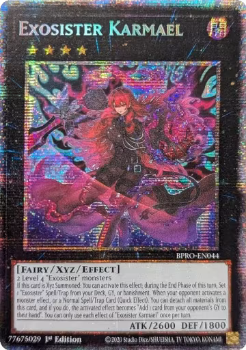 Exosister Karmael (Starlight Rare) (BPRO-EN044), Burst Protocol — Yu-Gi-Oh! card price