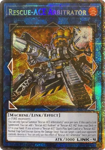Rescue-ACE Arbitrator (Starlight Rare) (BPRO-EN051), Burst Protocol — Yu-Gi-Oh! card price