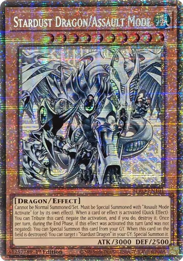 Stardust Dragon/Assault Mode (Starlight Rare) (BPRO-EN101), Burst Protocol — Yu-Gi-Oh! card price