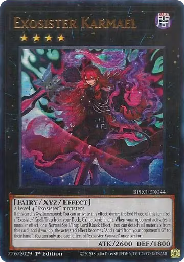 Exosister Karmael (BPRO-EN044), Burst Protocol — Yu-Gi-Oh! card price