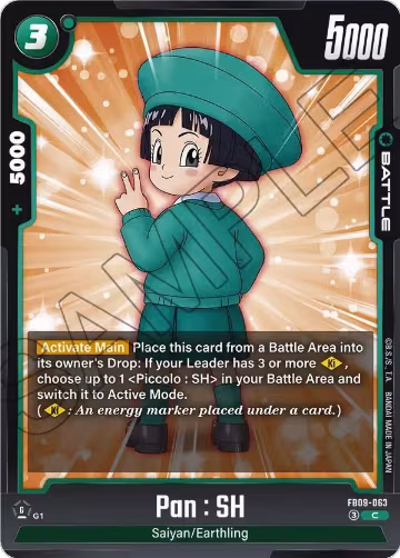 Pan : SH - FB09-063 (FB09-063), Dual Evolution — DB Fusion card price