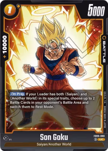 Son Goku - FB09-080 (FB09-080), Dual Evolution — DB Fusion card price