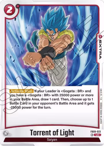 Torrent of Light (FB09-023), Dual Evolution — DB Fusion card price