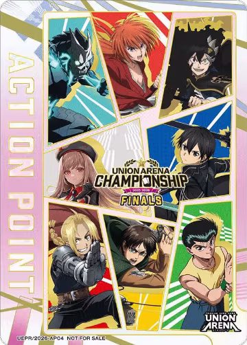 Action Point Card (AP04) (25-26 Finals Participation) (UEPR/2026-AP04), Union Arena Promotion Cards — Union Arena card price