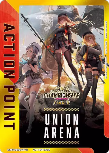 Action Point Card (AP12) (25-26 Finals) (UEPR/2026-AP12), Union Arena Promotion Cards — Union Arena card price