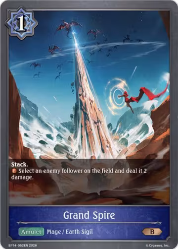 Grand Spire (BP14-052EN), Banquet of Dreams — Shadowverse card price