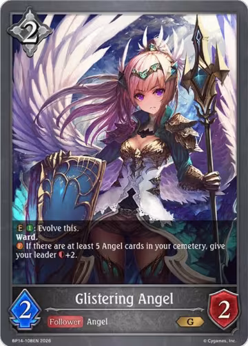 Glistering Angel (BP14-108EN), Banquet of Dreams — Shadowverse card price