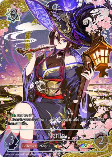 Merlin (SP) (BP14-SP01EN), Banquet of Dreams — Shadowverse card price