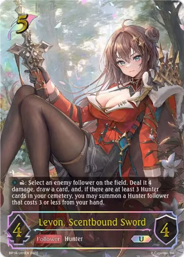 Levon, Scentbound Sword (U) (BP14-U01EN) — card price