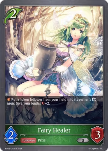 Fairy Healer (BP15-013EN), Trial of the Omens — Shadowverse card price