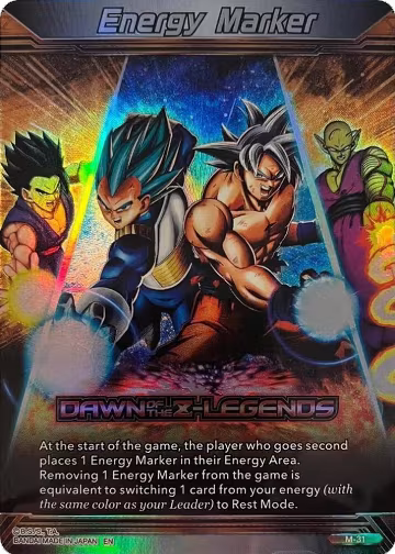 Energy Marker - Dawn Of The Z-Legends (M-31) (M-31), Fearsome Rivals — DB Super card price