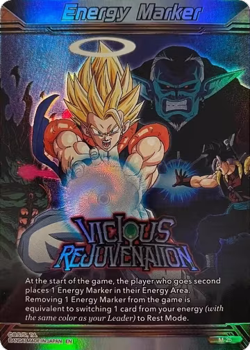 Energy Marker - Vicious Rejuvenation (M-25) (M-25), Fearsome Rivals — DB Super card price