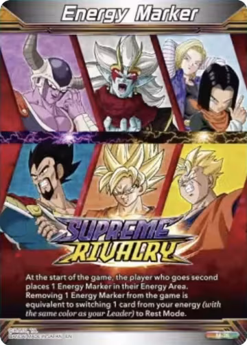 Energy Marker - Supreme Rivalry (M-26) (M-26), Fearsome Rivals — DB Super card price